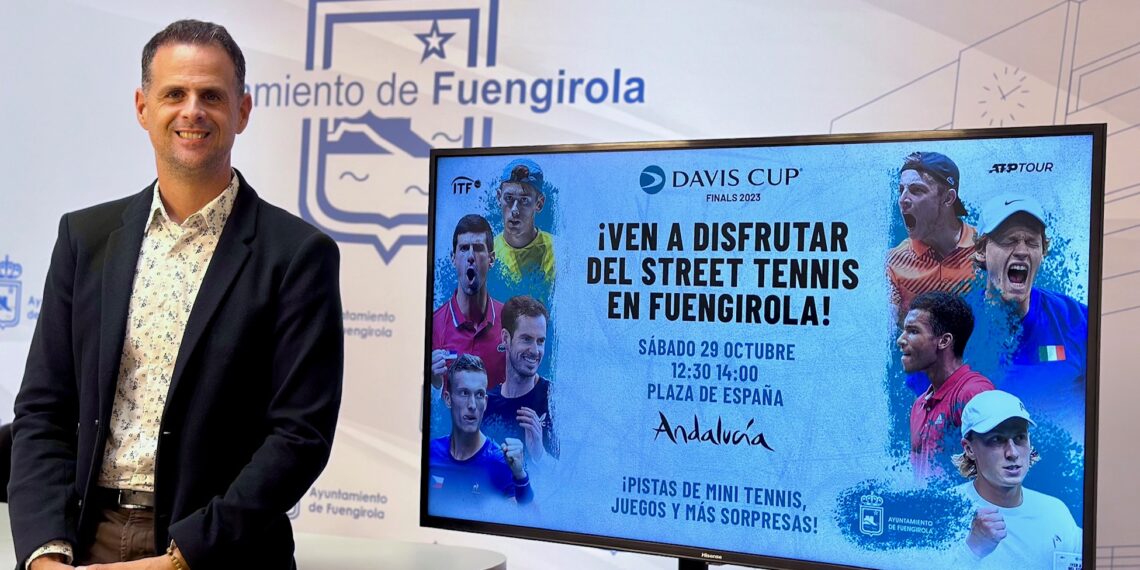 Fuengirola vivirá el ambiente de la Copa Davis con una jornada Street Tenis este sábado en la plaza España