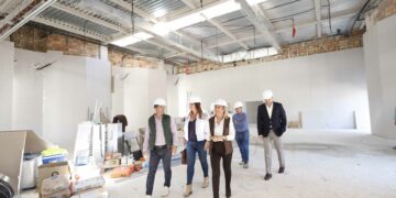 La obra del Centro Polivalente de Nueva Andalucía se encuentran al 85 por ciento de su ejecución y se prevé que finalice a principios de 2024