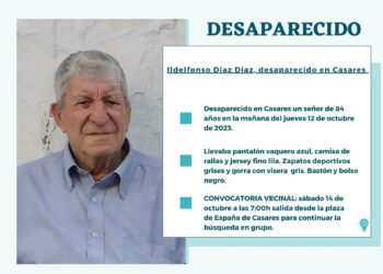 Buscan a un hombre de 84 años desaparecido desde ayer en Casares