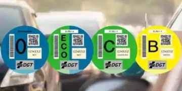 Correos distribuye en Málaga más de 33 mil distintivos ambientales de la DGT