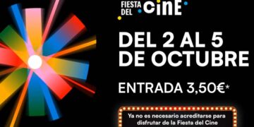 Llega la Fiesta del Cine: entradas a 3,5 euros desde hoy hasta el jueves 5 de octubre