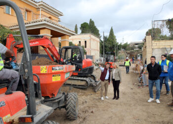 La obra del Camino de Los Pescadores de Marbella alcanza el 80% de su ejecución