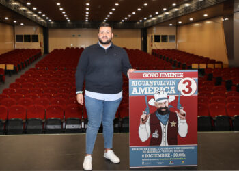 El Palacio de Congresos Adolfo Suárez albergará el 8 de diciembre el espectáculo ‘Aiguantulivin América 3’, del humorista Goyo Jiménez