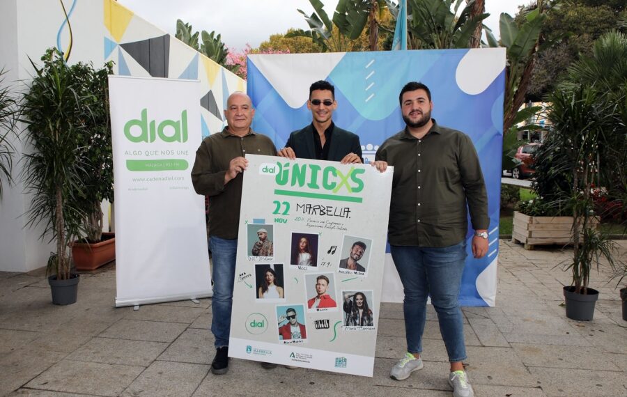 Vicco, Ana Guerra, Nil Moliner o Antoñito Molina actuarán en Dial Únicxs en Marbella