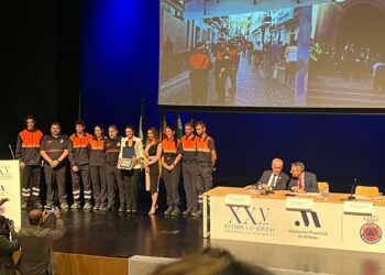 Reconocimiento a Protección Civil de Manilva por la Diputación de Málaga