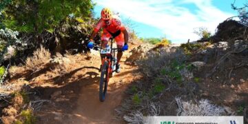 Julio Sierra, campeón del XXV Circuito Provincial de Ciclismo de la Diputación de Málaga en rally