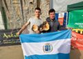 Los manilveños Rogelio Pascual y Juan Infante, campeones de Andalucía de escalada