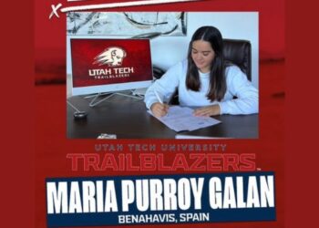 La benahavileña María Purroy Galán, becada en la Universidad Utah Tech de los EEUU