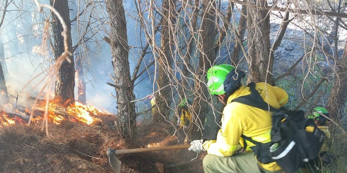 Asciende a 300 el número de desalojados por el incendio en Mijas