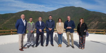 Abierto al público el Mirador de Los Jarales en Istán gracias al Plan de Inversiones Mancomunado