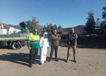Cerca de 30 hectáreas de pinos se fumigarán contra la procesionaria en distintas zonas de Mijas