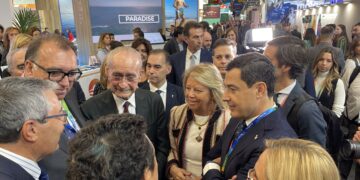 Muñoz resalta en la World Travel Market de Londres el potencial de Marbella como destino residencial