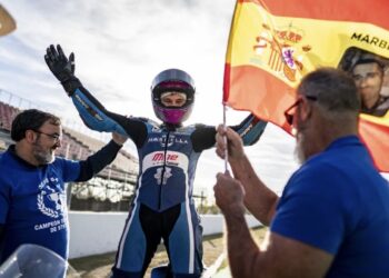 El piloto marbellí, Jesús Ríos, se proclama campeón de España en Stock600