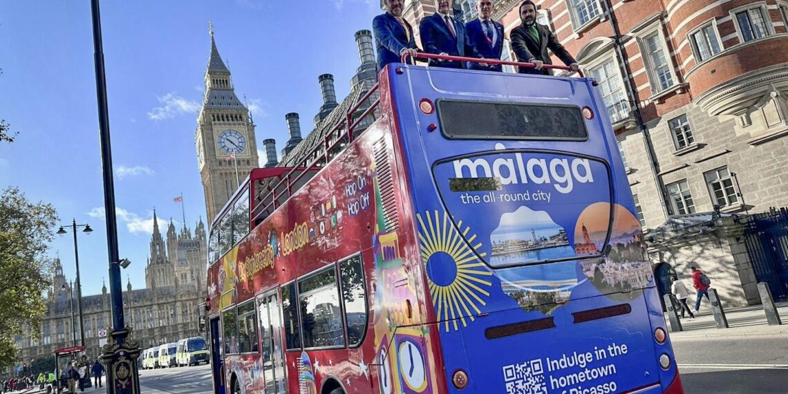 Los autobuses turísticos de Londres muestran al Picasso más malagueño