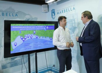 Marbella habilitará 11 pozos de agua no potable para el baldeo de calles y el riego de zonas verdes