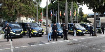 Marbella refuerza la Unidad de Intervención de la Policía Local con la incorporación de dos nuevas furgonetas