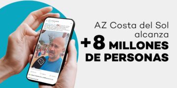 AZ Costa del Sol rompe récords en octubre con un alcance de más de 8 millones de personas