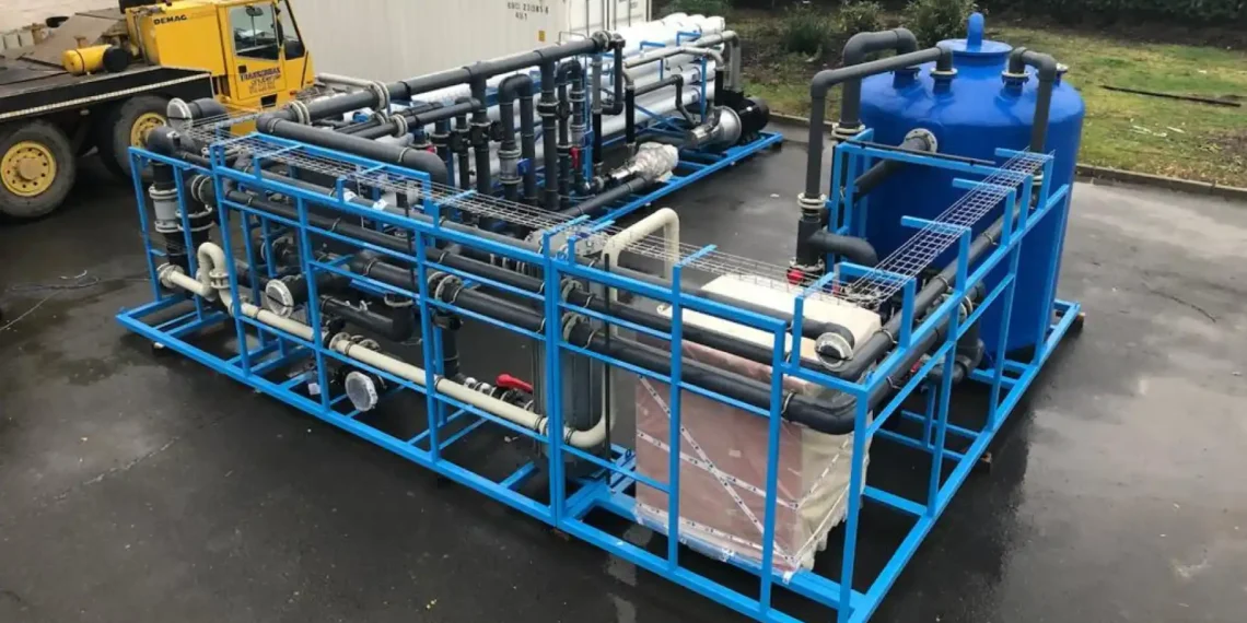 Juanma Moreno plantea instalar una desaladora portátil en Marbella