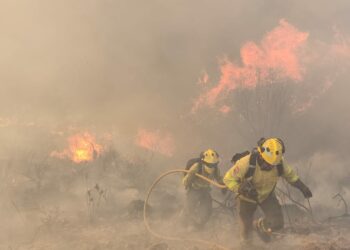 El incendio de Mijas arrasa un total de 250 hectáreas