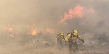 El incendio de Mijas arrasa un total de 250 hectáreas