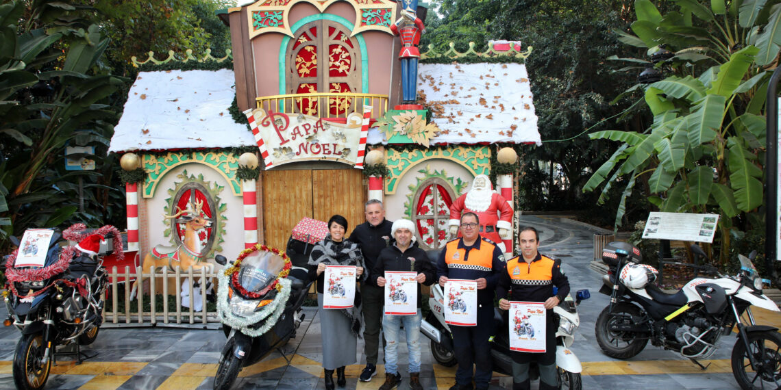 Más de un centenar de motocicletas acompañarán el sábado 23 de diciembre a Papá Noel en una ruta por las calles de Marbella