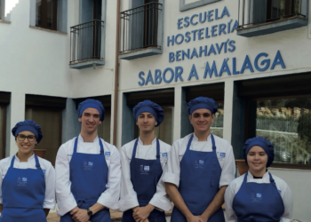 Una mañana en las cocinas de la Escuela de Hostelería de Benahavís
