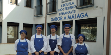 Una mañana en las cocinas de la Escuela de Hostelería de Benahavís