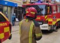 Una persona trasladada por intoxicación de gases tras un incendio en una vivienda de Benalmádena