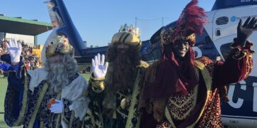 Los Reyes Magos llegarán en helicóptero al polideportivo Elola el próximo 5 de enero