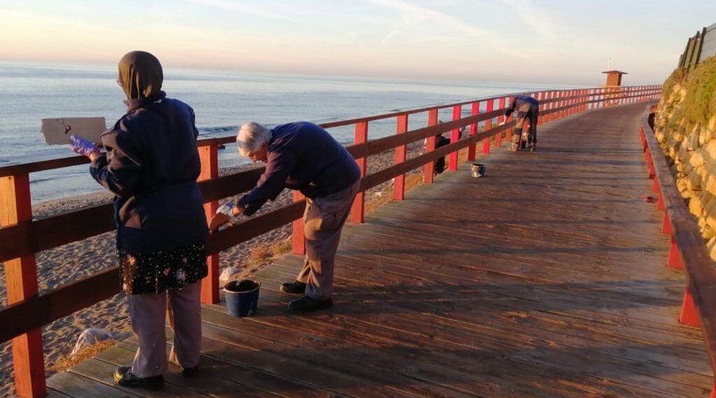 El Gobierno de Mijas pide una solución frente a la erosión que sufren las playas