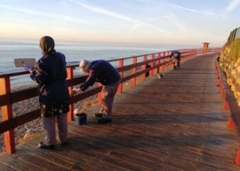 El Gobierno de Mijas pide una solución frente a la erosión que sufren las playas