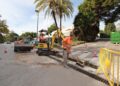 Marbella comienza la modernización del alumbrado en Cánovas del Castillo