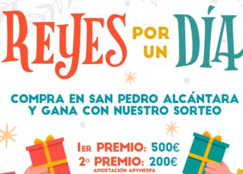 ‘Reyes por un día’, la iniciativa de San Pedro de Alcántara para fomentar el comercio local