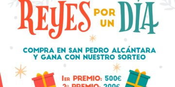 ‘Reyes por un día’, la iniciativa de San Pedro de Alcántara para fomentar el comercio local