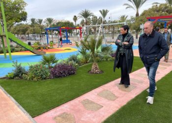 Inaugurado en Torremolinos el Parque de los Colores entre calle Carnicero y Avenida Salvador Dalí