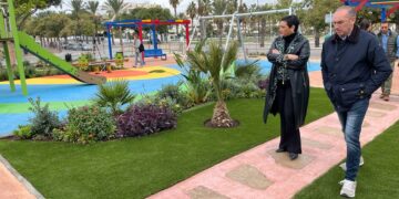 Inaugurado en Torremolinos el Parque de los Colores entre calle Carnicero y Avenida Salvador Dalí