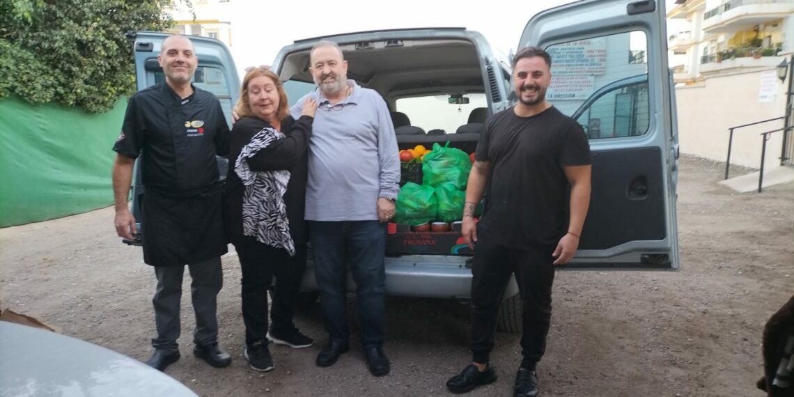 La Butibamba dona alimentos a la asociación Nueva Cultura para el Desarrollo Social de Mijas