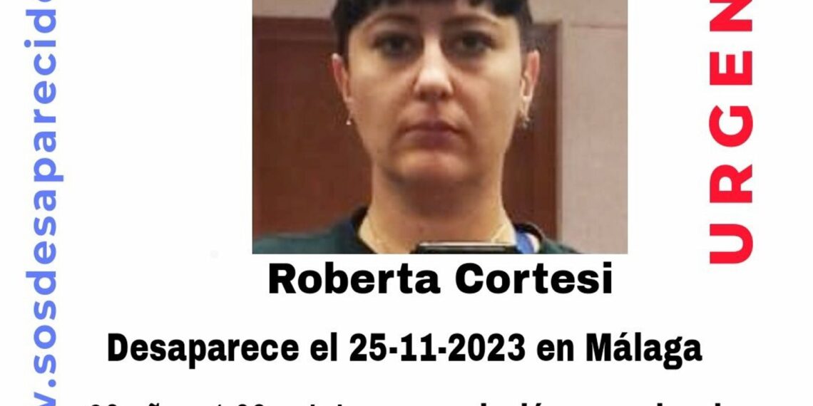 Se buca a Roberta Cortesi, una mujer italiana, desaparecida desde el 25 de noviembre