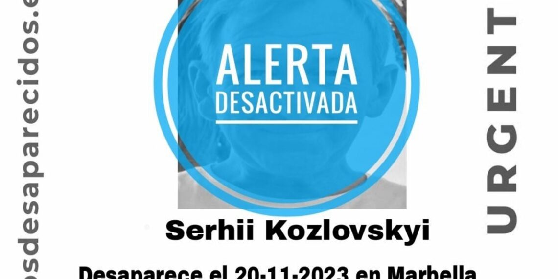 Desactivada la búsqueda del ciudadano ucraniano en Marbella