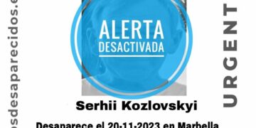 Desactivada la búsqueda del ciudadano ucraniano en Marbella