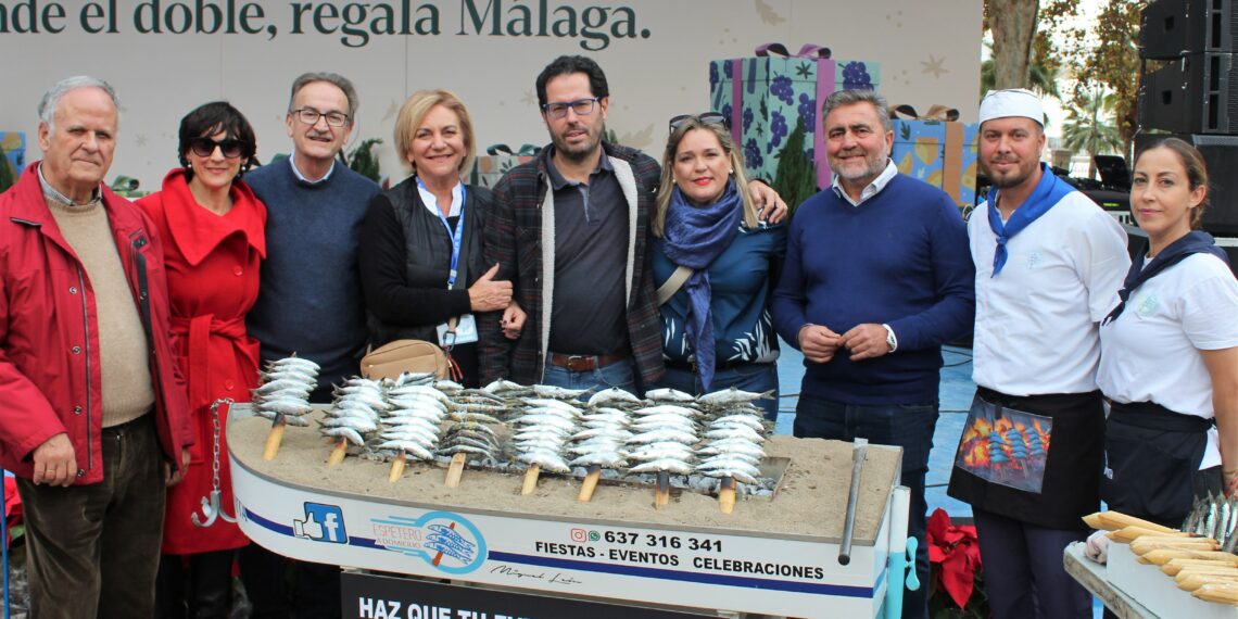 La Mesa del Espeto asiste a la Gran Feria Sabor a Málaga con una espetada para sus asistentes