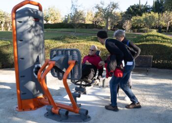 El Parque de la Paloma suma cuatro nuevas zonas de fitness y calistenia