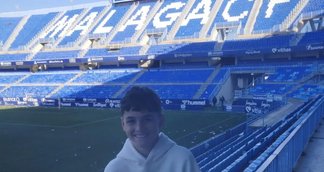 El manilveño Alejandro Romero jugará con el Málaga CF en la próxima temporada