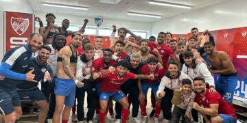 Baño de autoestima del CD Estepona ante el CD Manchego