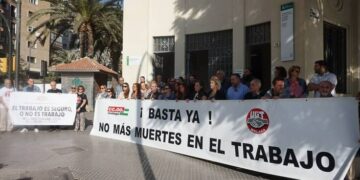 Sindicatos se concentrarán mañana en Málaga por el fallecimiento del obrero en Estepona