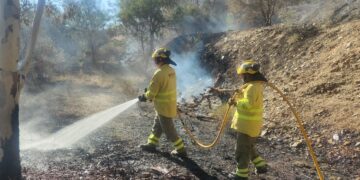 El incendio de Mijas afectó a nueve hectáreas de matorral