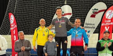 El corredor, Ramón Alarcón, se proclama campeón de Andalucía de trail