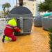 Marbella habilita un teléfono informar de incidencias de contenedores de recogida de residuos sólidos urbanos