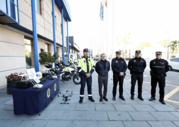 Marbella refuerza las unidades de tráfico y de drones de la Policía Local
