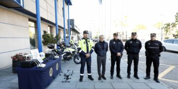 Marbella refuerza las unidades de tráfico y de drones de la Policía Local